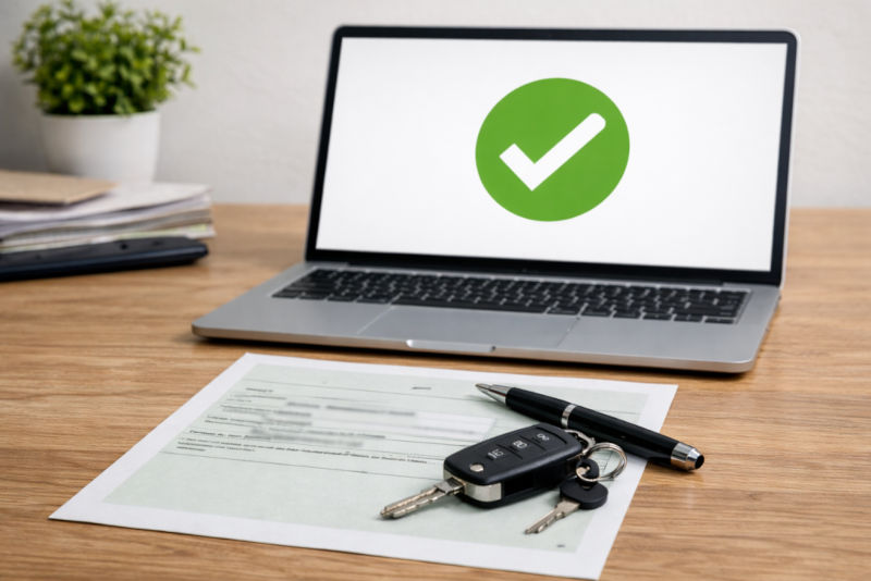 Auto online abmelden – Fahrzeugabmeldung online mit Dokumenten und Autoschlüssel